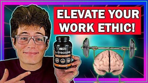 𝗟-𝗧𝘆𝗿𝗼𝘀𝗶𝗻𝗲: Natural Amino Acid For Boosting Dopamine & Productivity!