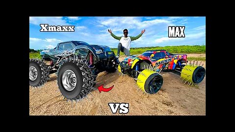 RC Xmaxx Ultimate Vs RC Spike Car - Chatpat toy TV