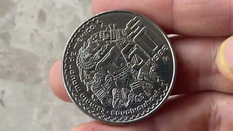 Most Disturbing And GRAPHIC Coin Ever Made. 50 Peso Coin From Mexico