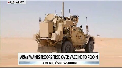 US Army Wants Troops Fired Over Vaccine To Rejoin