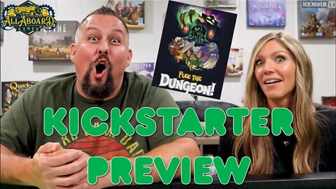 Flee the Dungeon! (Spark Wolf Games) Kickstarter Preview!