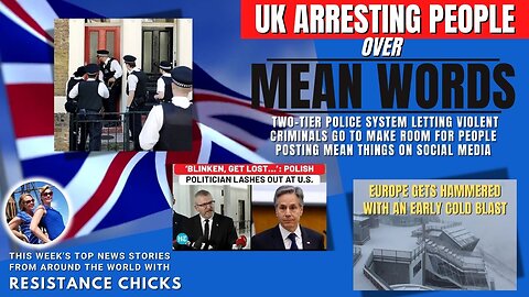 Nigel Heckled For Exposing UK Arrests Over Mean Words - Poland MEP To Blinken: Get Lost! 9/15/24