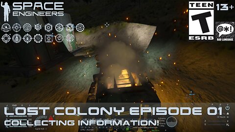 Space Engineers 2024 (Lost Colony Episode 01) Collecting Information!