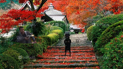 Autumn in Japan in GTA 5 with Chop