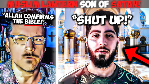 Muslim Lantern PANICS After Christian EXPOSES HIS HYPOCRISY & LIES