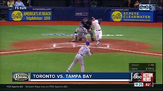 Austin Meadows and Avisail Garcia homer in Tampa Bay Rays 3-1 win over Toronto Blue Jays