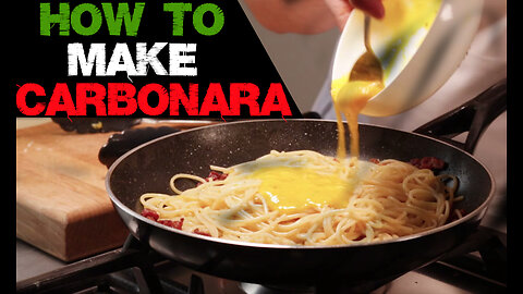 HOW TO MAKE CARBONARA