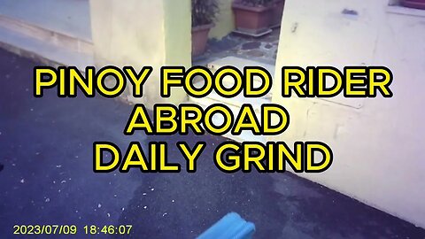 PINOY FOOD RIDER ABROAD