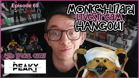 LIVE! MoNKeY-LiZaRD Hangout Ep 68 with Special Guest - Peaky Arrow