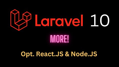 LARAVEL 10 Deploy w/ Optional React.JS, Node.JS, and RDS.