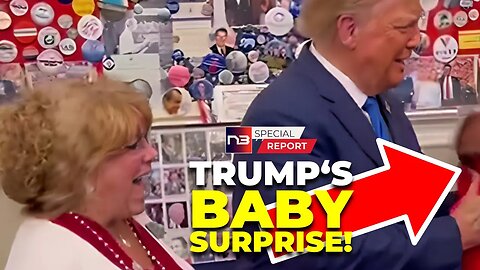 MOMENTS AFTER BABY GIRL HANDED TO TRUMP, SOMETHING HAPPENED THAT MADE AMERICA CHEER!