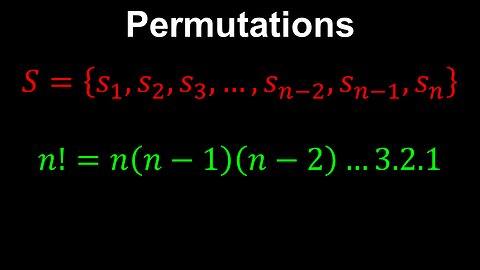 Permutations - Discrete Mathematics