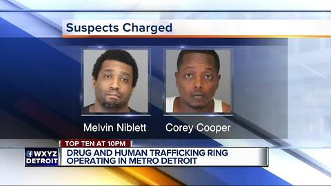 Four charged in metro Detroit opioid drug and human trafficking ring