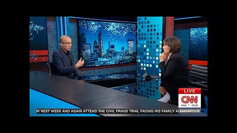 Yuval Noah Harari on CNN Amanpour - Hamas' aim was 'to assassinate any chance for peace'