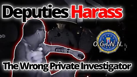 Jacksonville Deputies Try to Hem Up Private Investigator