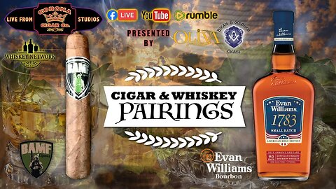 Pairing episode Evan Williams 1783 Small Batch (American Hero Edition) & BAMF Cigars MK-45