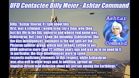 Billy Meier UFO Contact Reports - Ascended master +Ashtar Sheran