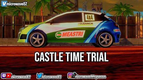 Castle Time Trial - Rally Rock 'N Racing