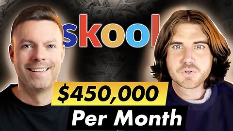 They Made $450k Per Month With Skool (just Copy Them) You'll make it too