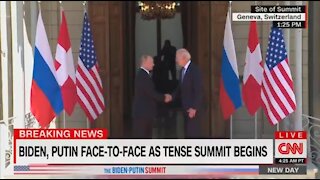 CNN's Sciutto Gushes Over Biden Shaking Hands With Putin