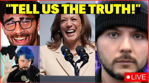 Leftists Lose It at Tim Pool & Tenet Media, Destiny vs Hasan Clash, Kamala's Putin Endorsement