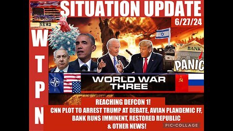 Situation Update - World War III: Reaching DEFCON 1! Trump Wins The Debate Tonight