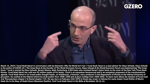 Yuval Noah Harari | "I Work In Jerusalem At the Hebrew University. It's One of the Most Fought Over Places In Human History, It's Hard to Understand Why." + "How Much Would It Cost Humanity to Stop Climate Change?" (3/14/2024