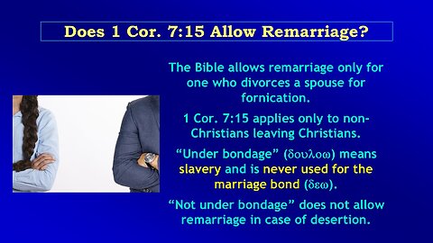 Video Bible Study: 1 Corinthians - #25