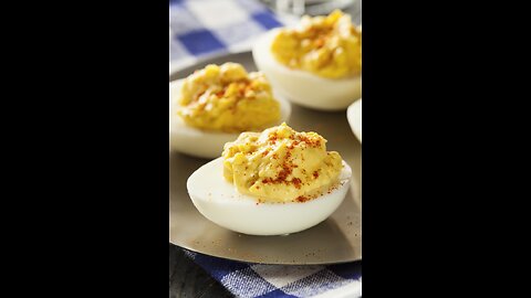 Holiday Deviled Eggs