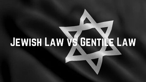 Talmudic Law vs Gentile Law by Zach Logos