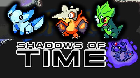 Pokemon Shadows of Time - NDS ROM Hack has New Map, Mega Evolution, Fakemon, Shadow Pokemon