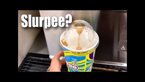 Is this how you fill up a Slurpee from 7-eleven?