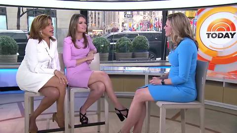 WPTV Anchor Ashleigh Walters interviews 'Today' show anchors Savannah Guthrie and Hoda Kotb (7 minutes)