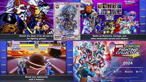 Marvel vs. Capcom Fighting Collection Arcade Classics: Official X-Men Children of the Atom Gameplay Trailer