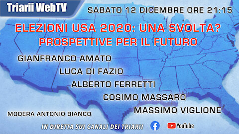 ELEZIONI USA UNA SVOLTA