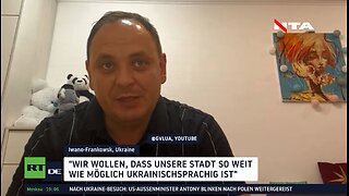 Ukrainische "Sprachpolizei" soll Russisch sprechende Menschen auf der Straße zurechtweisen