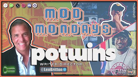 🔵 Mod Mondays Ep 39 | The Potwins - Lenny Britton Writer/Director | The First TV Show on X and...