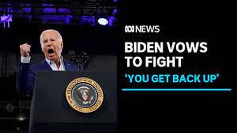 Joe Biden vows to 'get back up' after damaging US presidential debate | ABC News