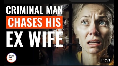 Criminal Man Сhases His Ex Wife