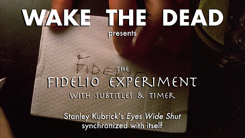 Fidelio Experiment with subtitles & timer