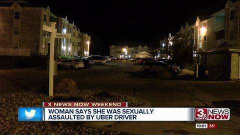 Woman claims her Uber driver sexually assaulted her