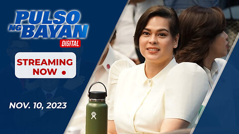 LIVE | Pulso ng bayan kasama sina Admar Vilando at Jade Calabroso | Nobyembre 10, 2023