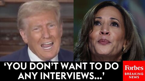 Trump Shares Brutal Message For Kamala Harris In New Social Media Video