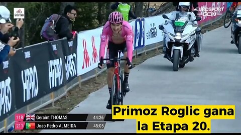 Primoz Roglic pasa a ser líder del Giro de Italia 2023.