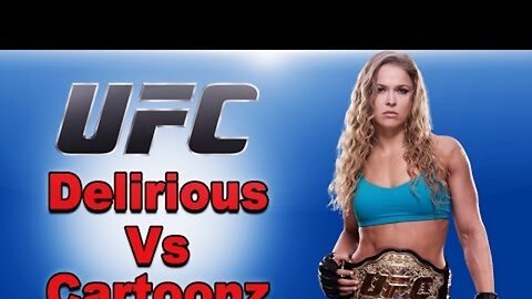 EA Sports UFC - Ep. 2 Delirious Vs CaRtOoNz! (Xbox One, Female Fight!)