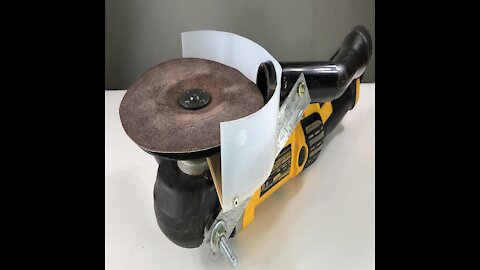 AMAZING! Brilliant Idea For Your Disc Grinder or Sander