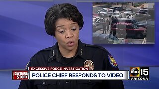 Phoenix police chief apologizes to family, community over shoplifting incident