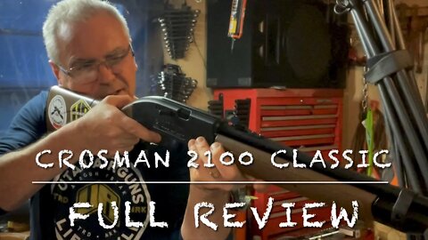 Crosman 2100 Classic .177 caliber multi pump air rifle full review chronograph trigger pull Nice!