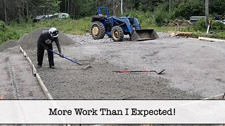 Building the Shop - Part 13 - Safety First and More Slope Work