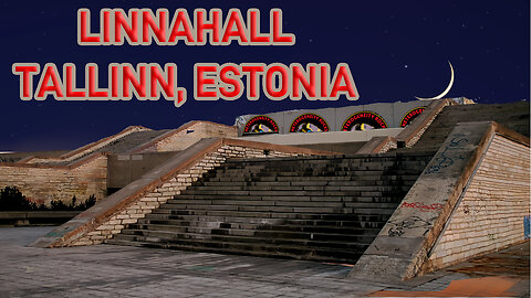 Places to see in Tallinn Estonia like Linnahall #linnahall #tallinn